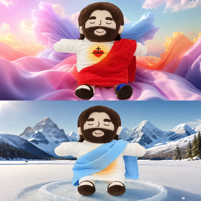 Premium Jesus Plushie | Music and Breathable